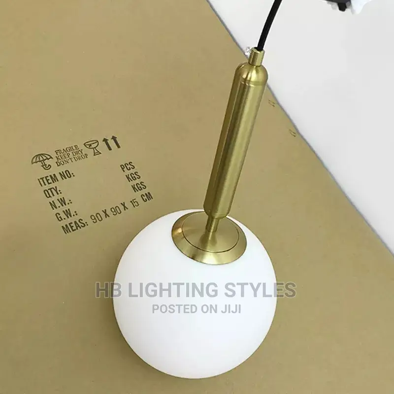 Glass Lampshade Pendant Light