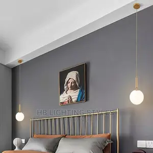 Glass Lampshade Pendant Light