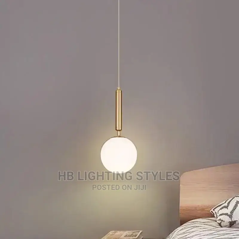 Glass Lampshade Pendant Light