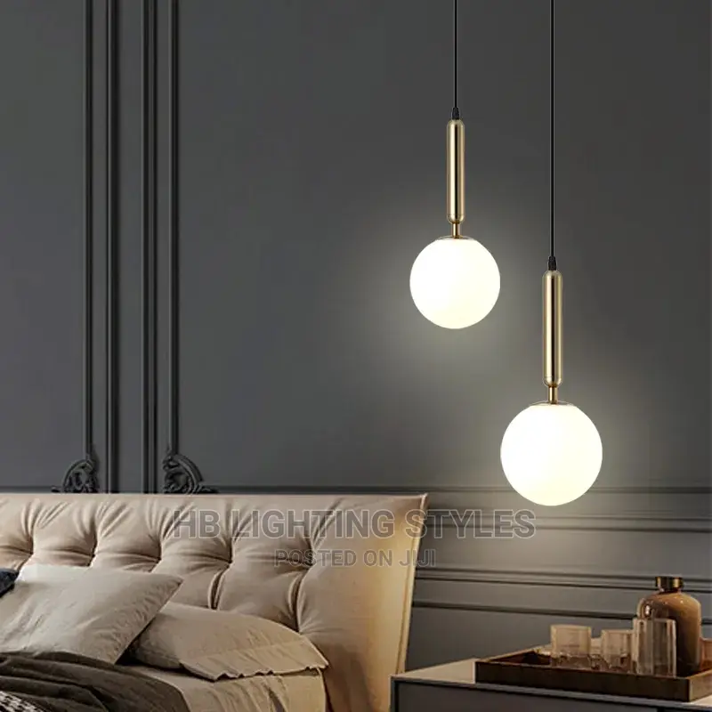 Glass Lampshade Pendant Light