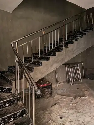 Stainless Handrail Staircase Plane Design