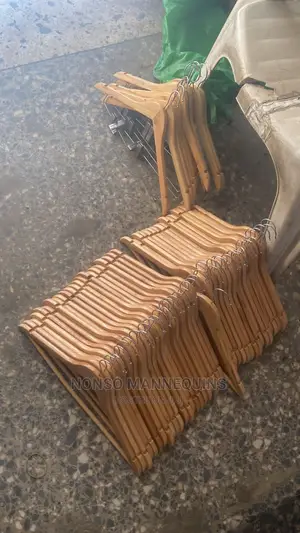 Wooden Hangers Without Clips