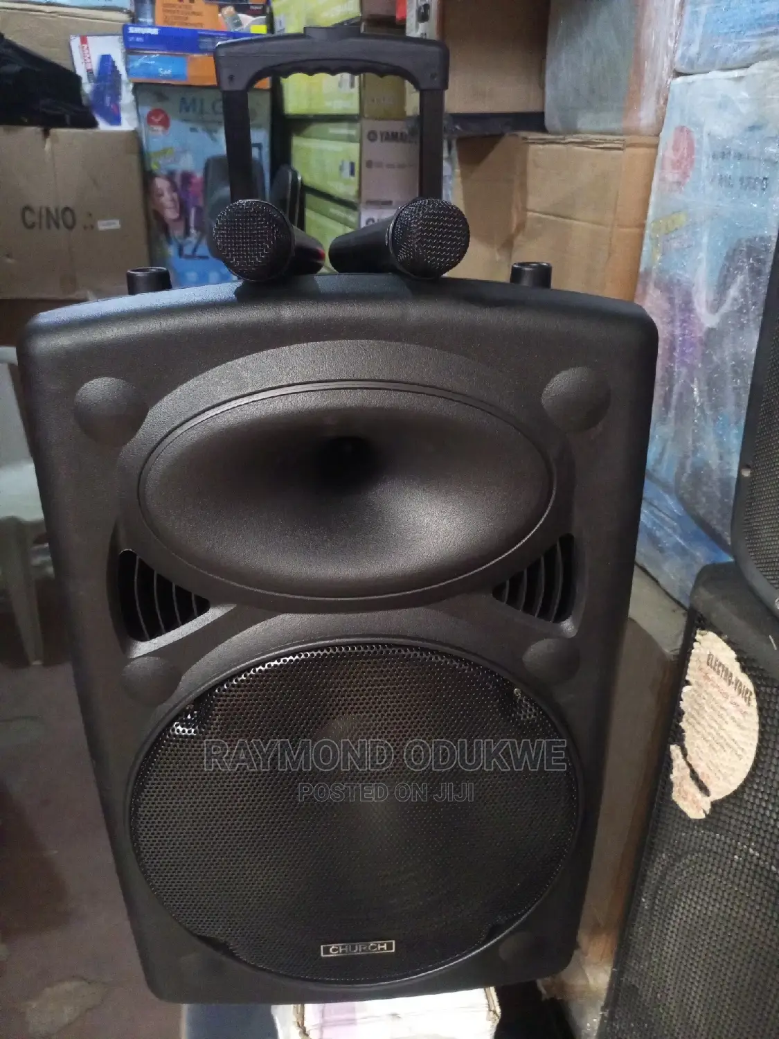 Big 15 Inches Rechargeable Bluetooth Speaker Amplifier