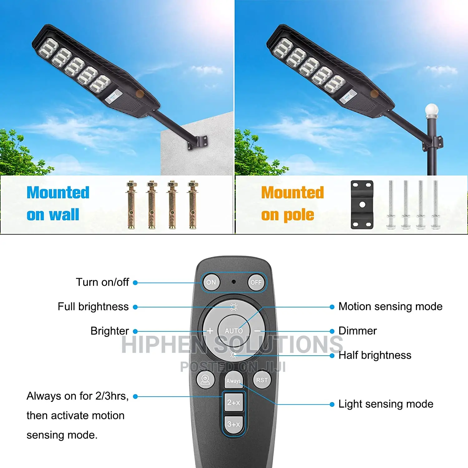 Alphar Solar Street Light 300W