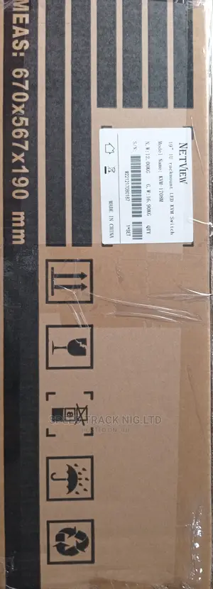 8 Port KVM Console Switch With Monitor