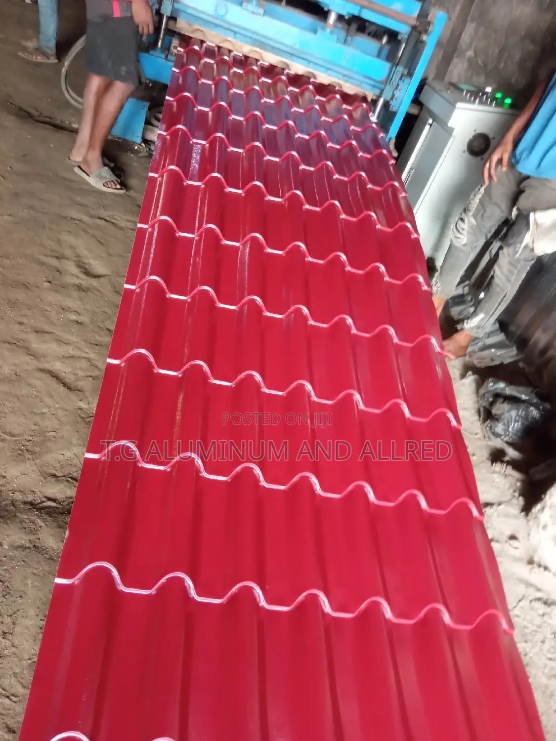 Metcopo Wine Red Roofing Design