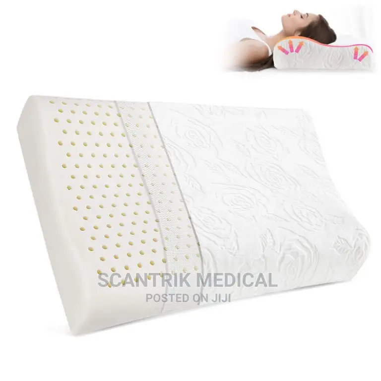 White Cervical Pillow Memory Foam