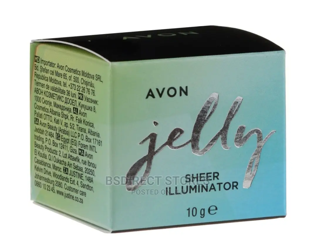Avon Jelly Sheer Illuminator Highlighter Rose Glow Make Up