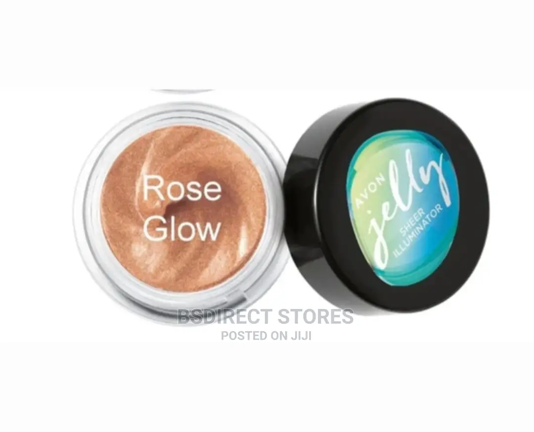 Avon Jelly Sheer Illuminator Highlighter Rose Glow Make Up