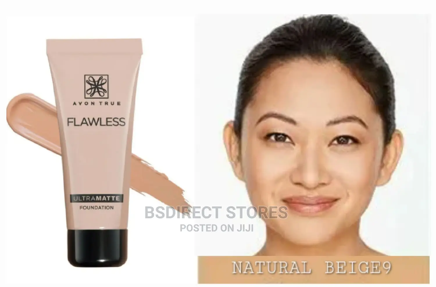 Avon True NATURAL BEIGE Flawless Ultramatte Foundation