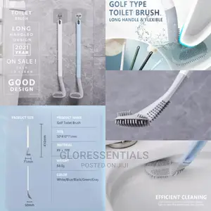 Silicone Toilet Brush Golf Design