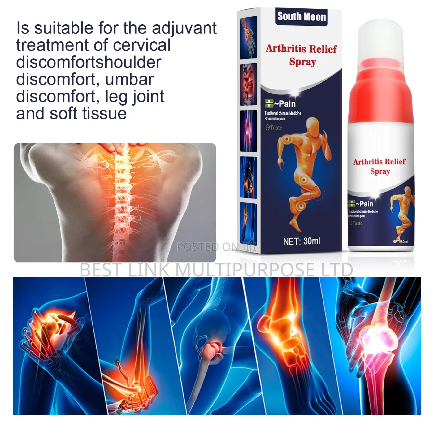 Arthritis And Joint Relief Spray