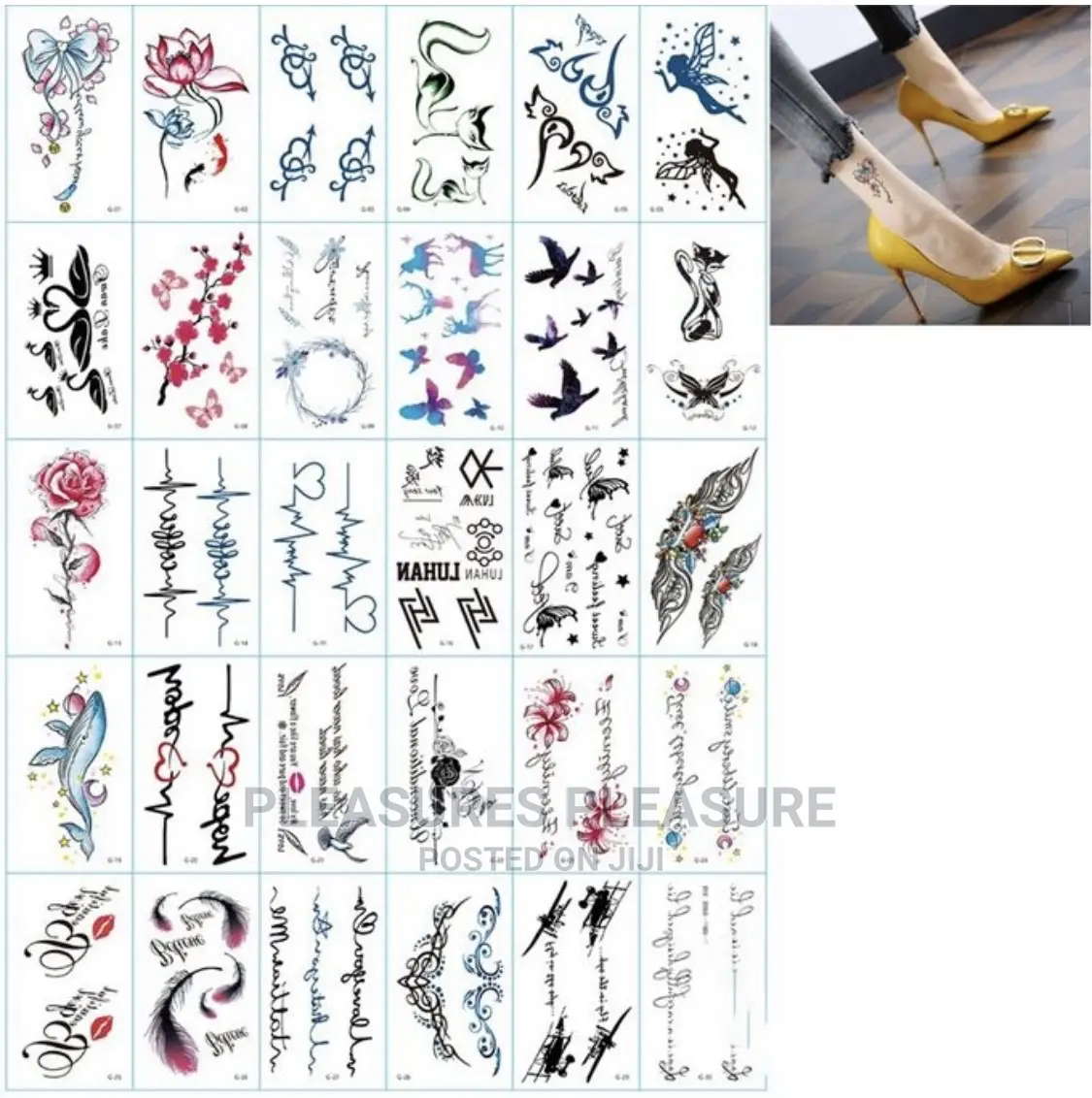 Sexy Dark Tattoo Stickers