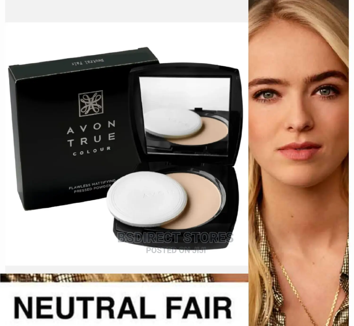 Avon True Colour NEUTRAL FAIR Flawless Mattifying Powder