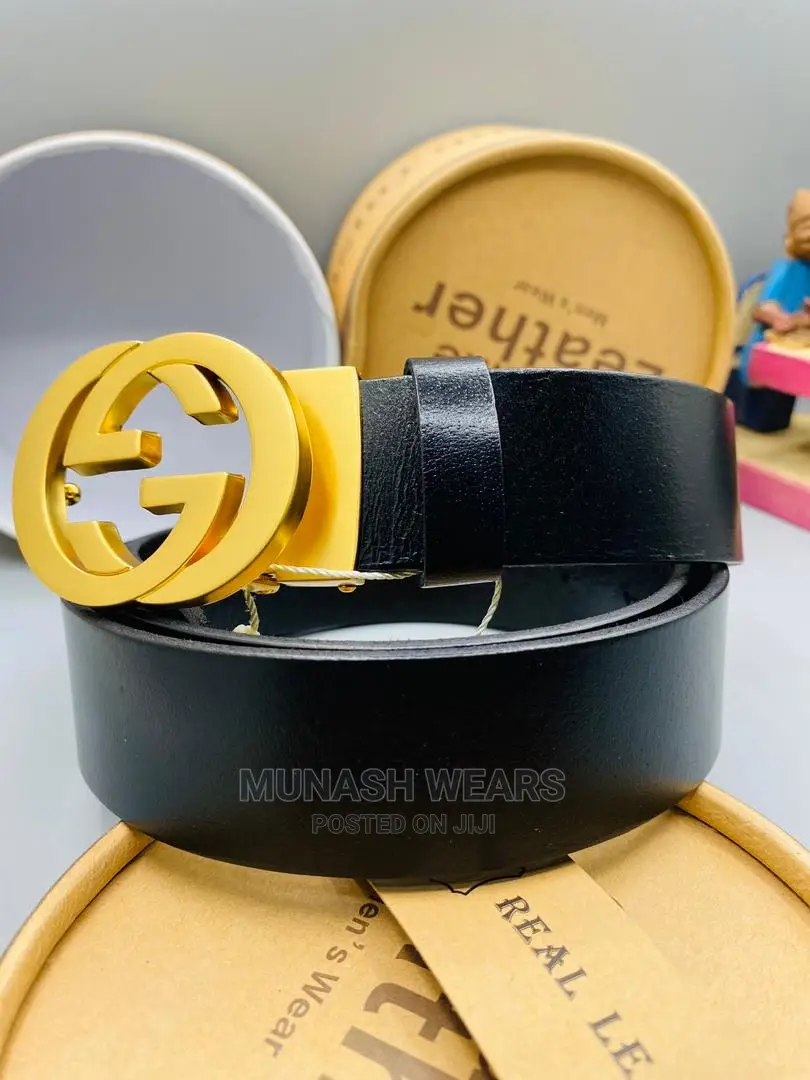 Men Luxury Leather Belt