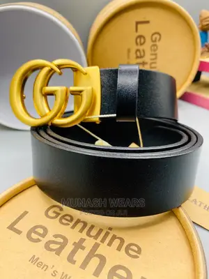 Men Luxury Leather Belt