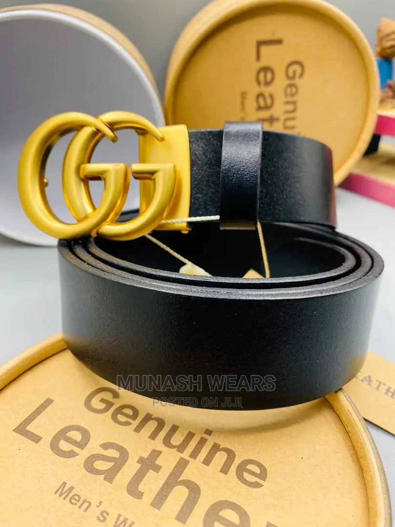 Men Luxury Leather Belt