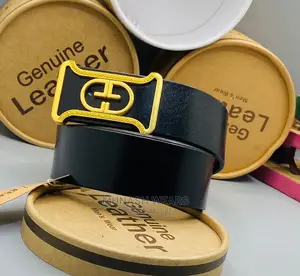 Men Luxury Leather Belt