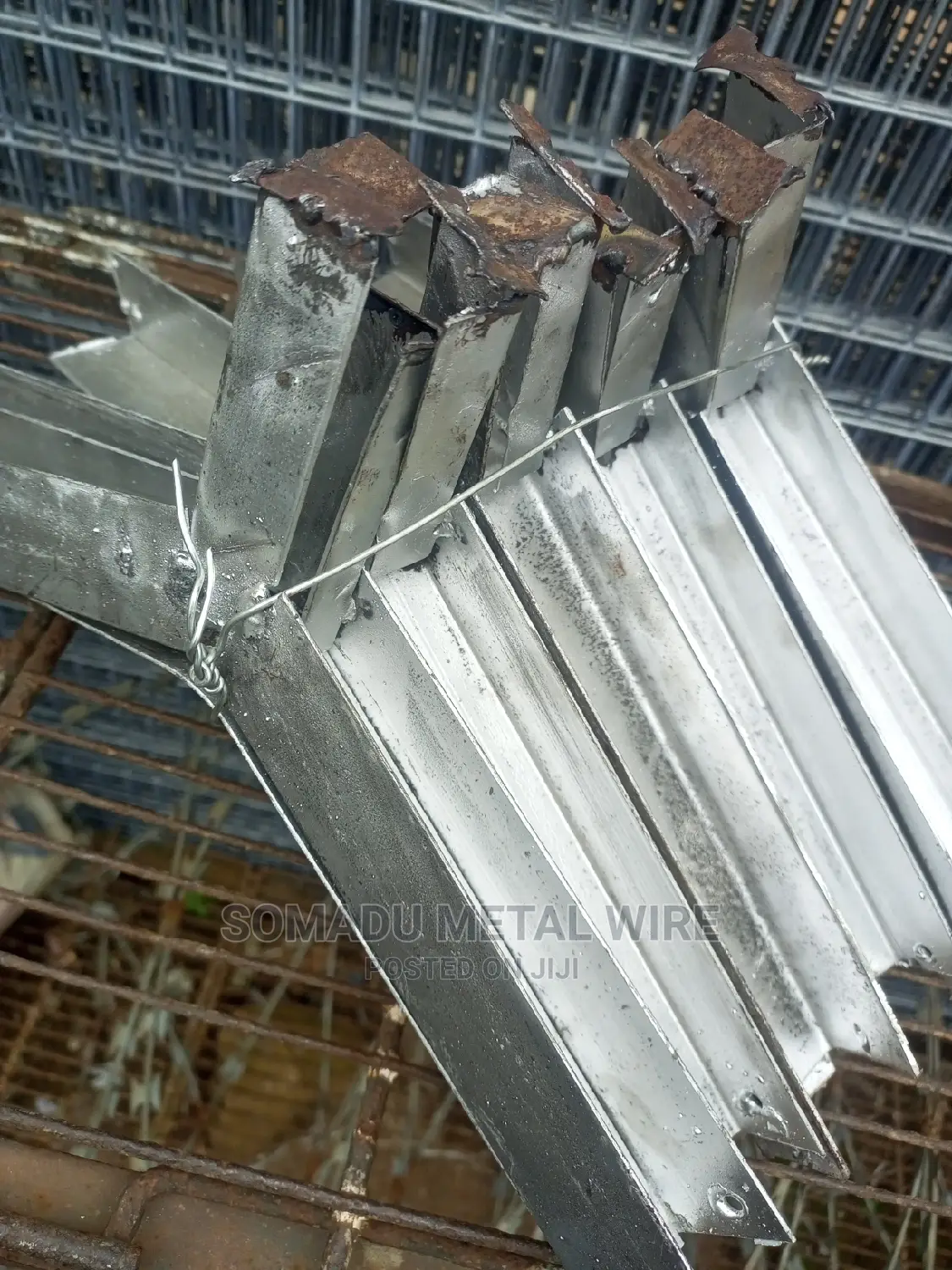 Angle Iron for Razor Wire