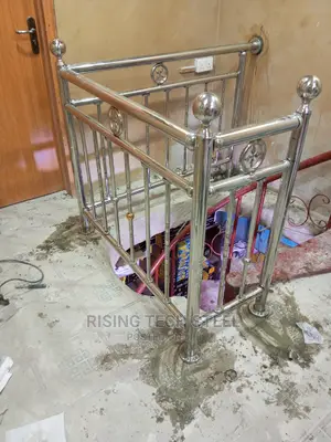 Stainless Handrail and Top Ball