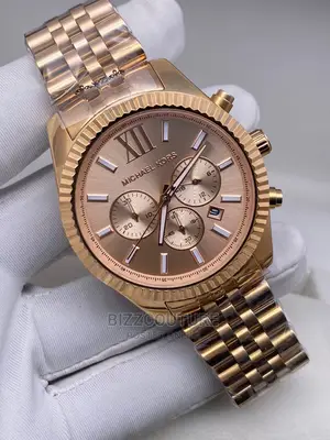 Original Michael Kors Gold Chain Watch Available in Store