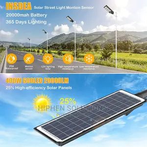 400W Solar Flood Street Light