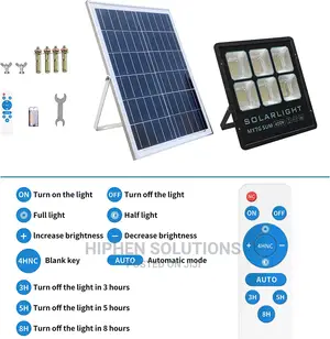 400W Hight Quality Solar Flood Street Light