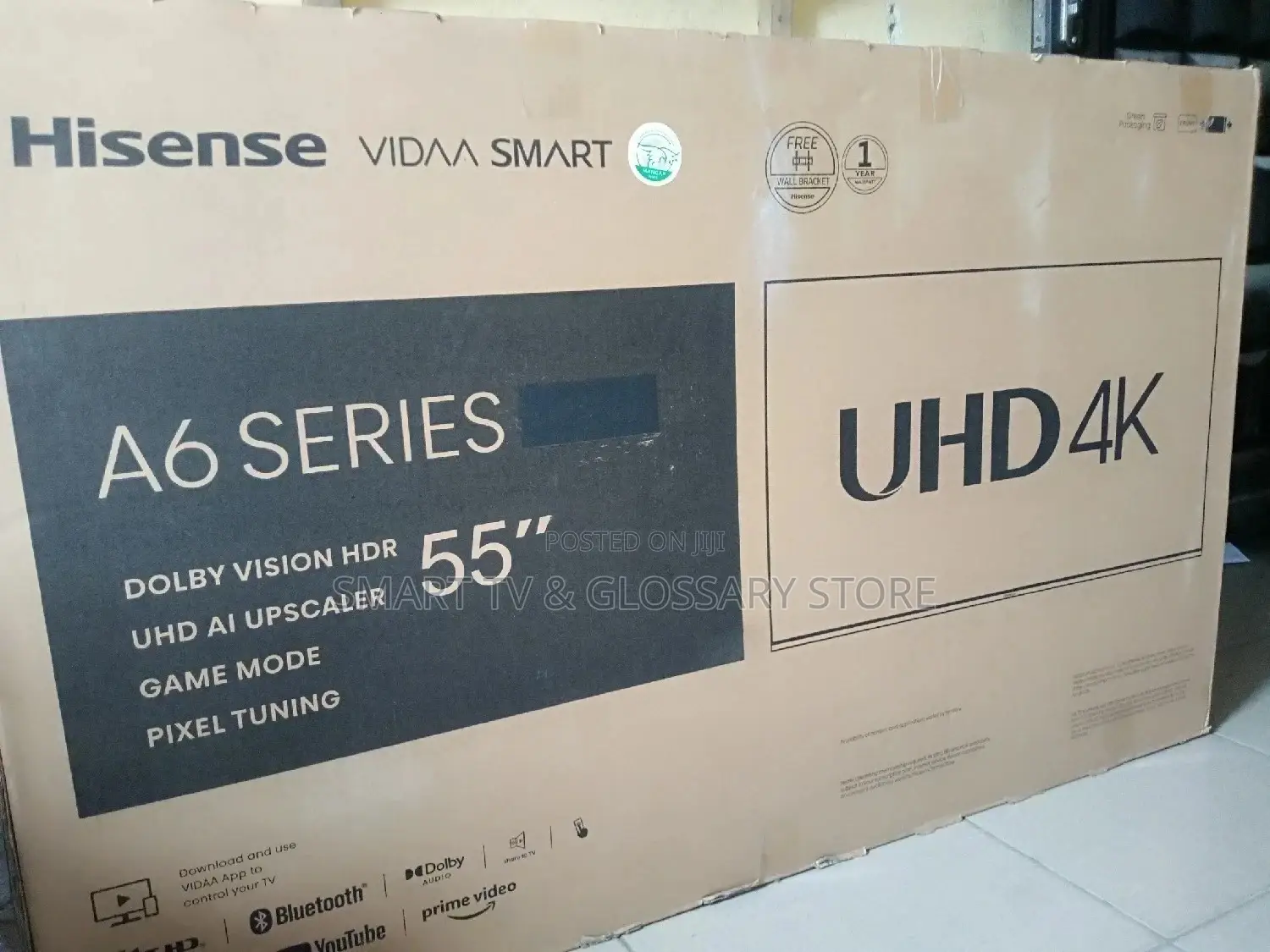 Hisence Smart Tv 55 Inches With Bluetooth