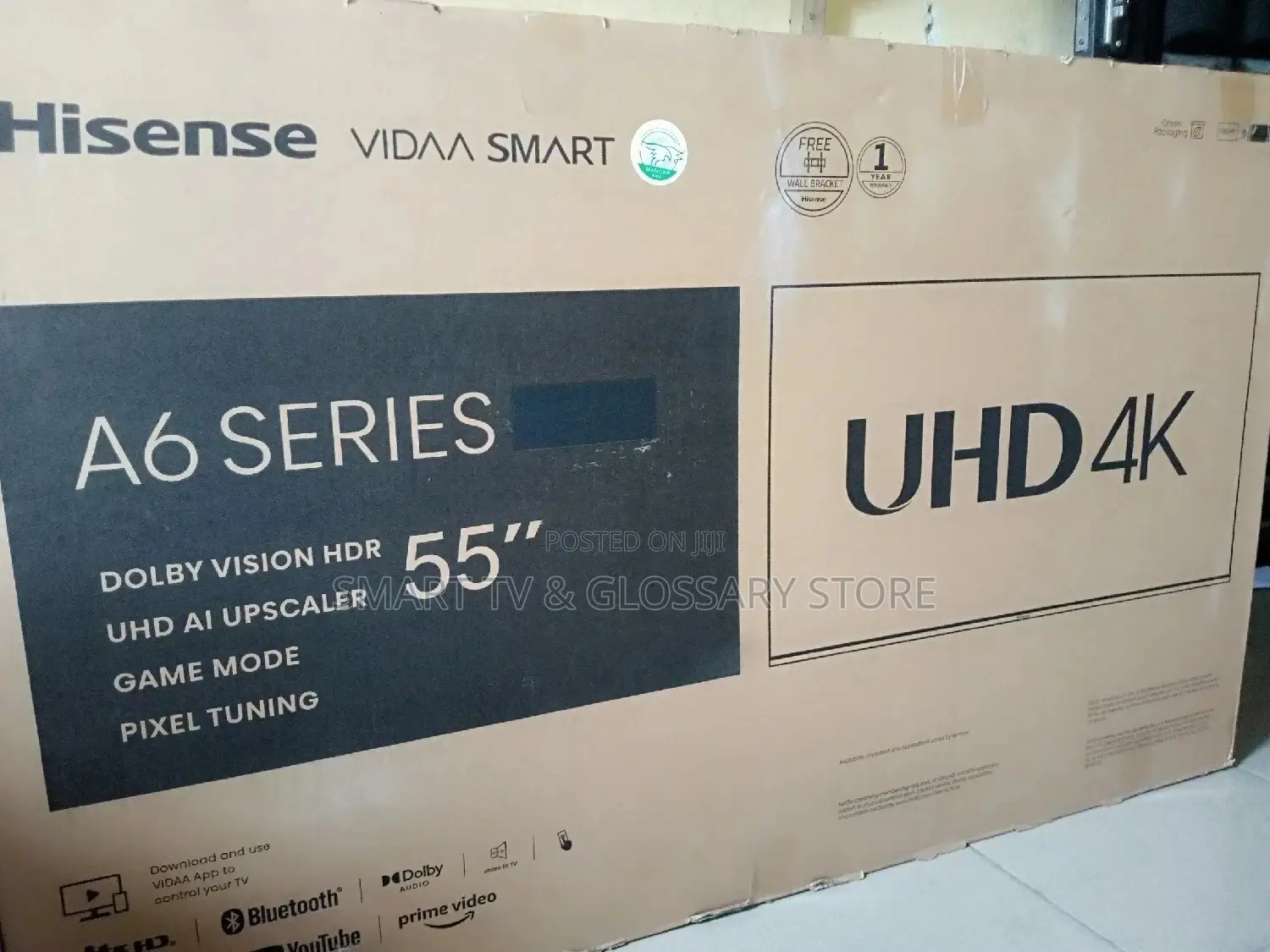 Hisence Smart Tv 55 Inches With Bluetooth