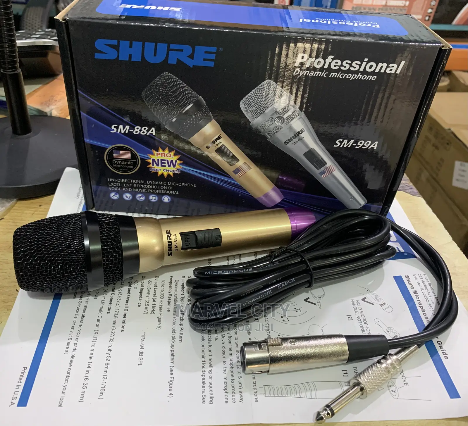 SM-88A Professional Dynamic Microphone