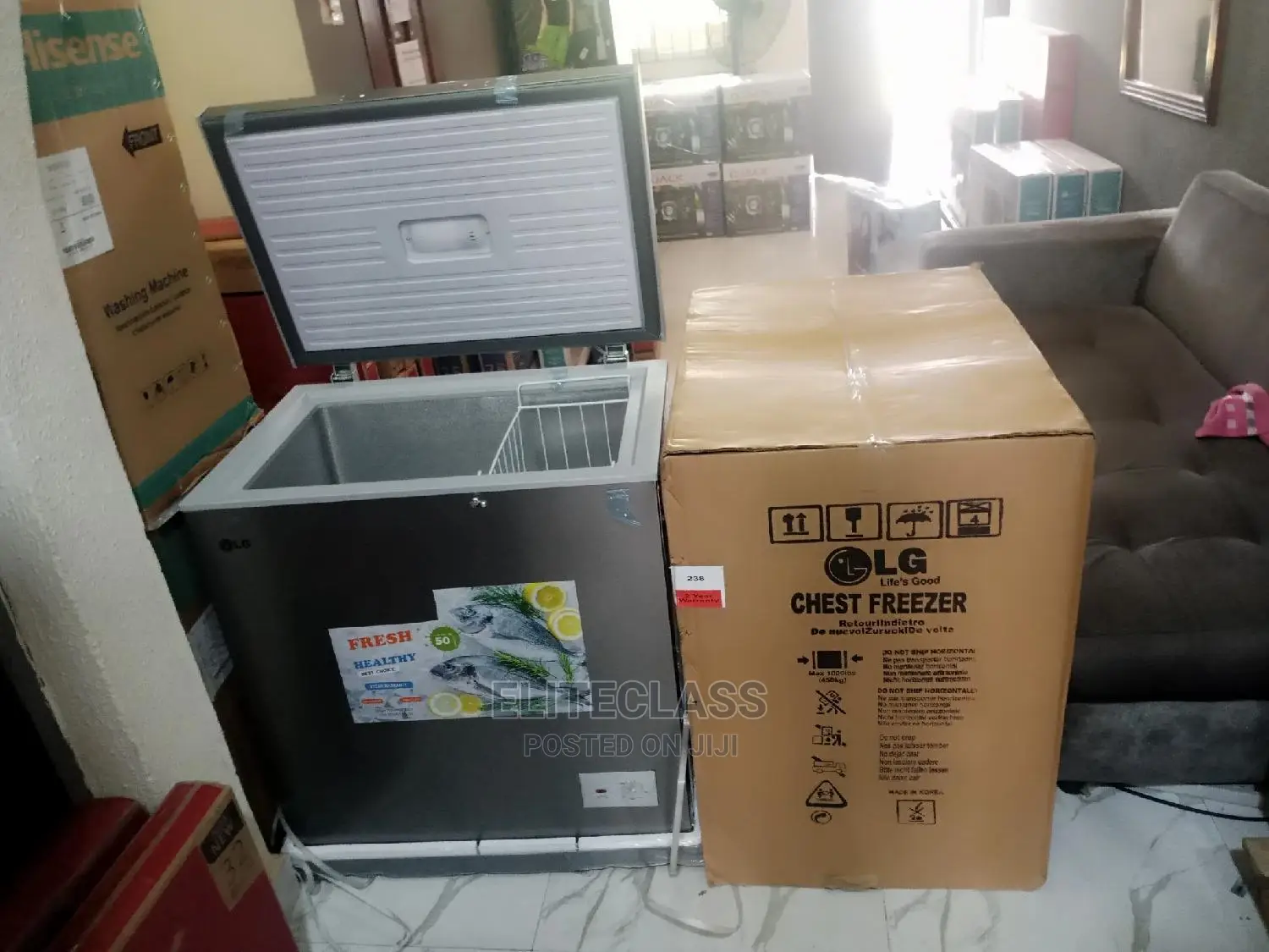Fast and Efficient LG Chest Freezer Gc-238l
