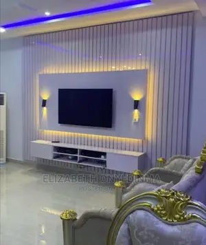 Quality Tv Console With Light