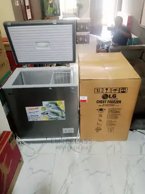 LG Chest Freezer (Brand New) With LED Lamp