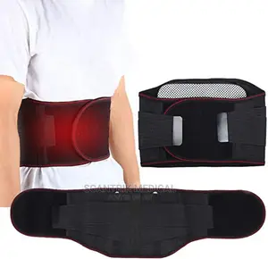Portable Therapy Back Waist Support Belt Lumbar Massage