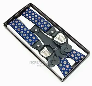 Patterned Luxury Suspender for Men