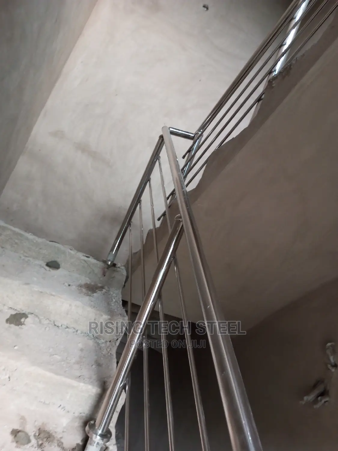 Stainless Handrail Staircase Noub Work