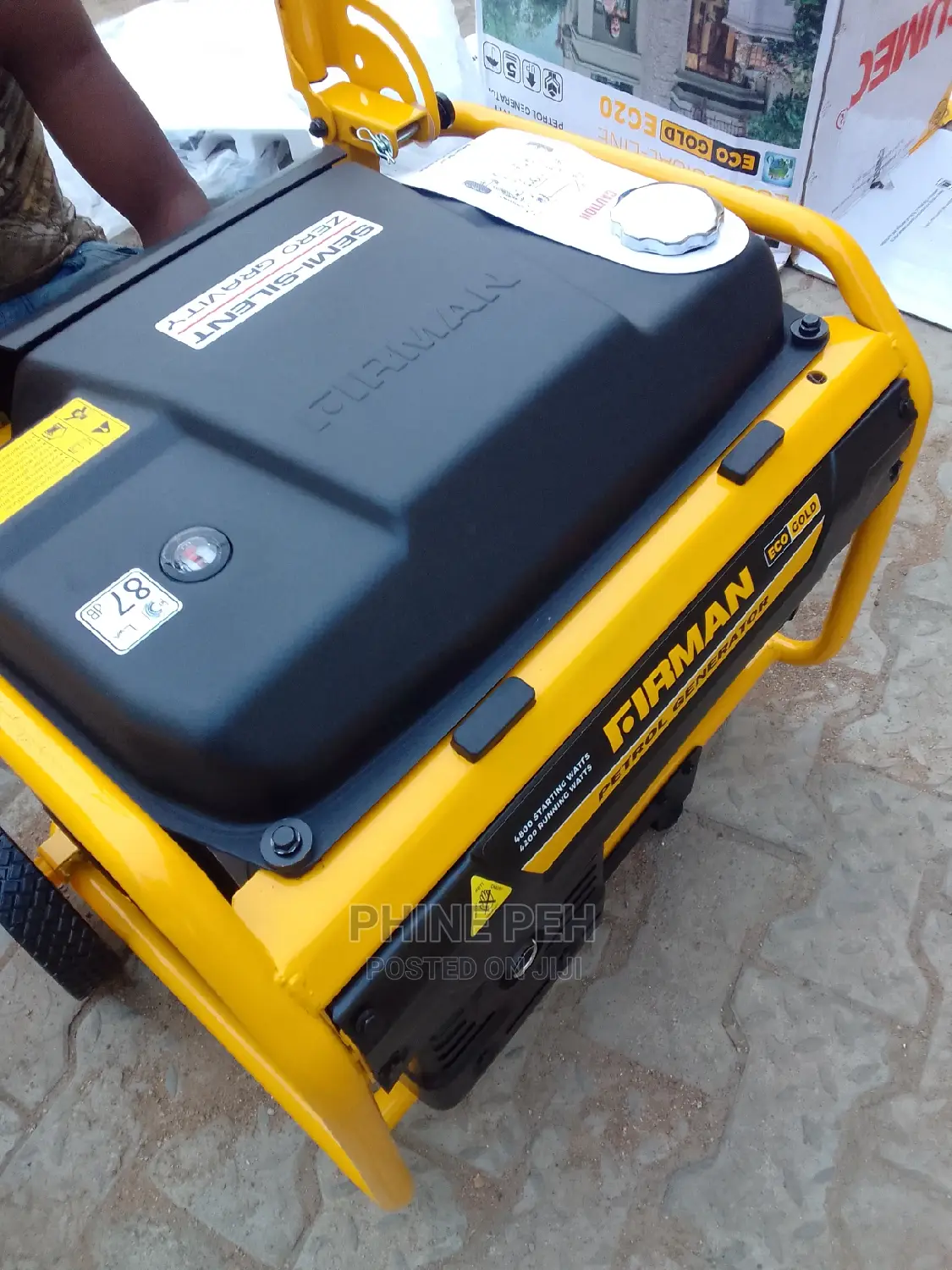 Firman 4.8kva ECO GOLD EG20 Generator With Remote