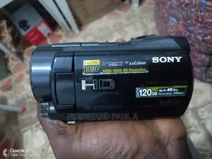 Sony Full Hd Camera With Night Vision Harddisk 120gb With External Mic