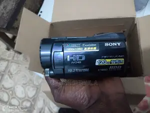 Sony Full Hd Camera With Night Vision Harddisk 120gb With External Mic