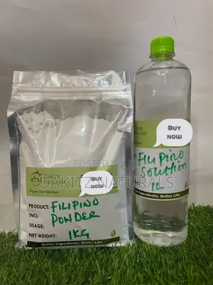 Filipino Set Powder and Solution 1kg Each