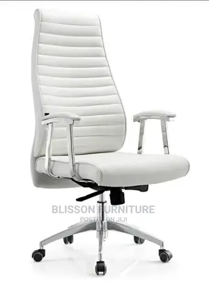 Quality White Executive Chair