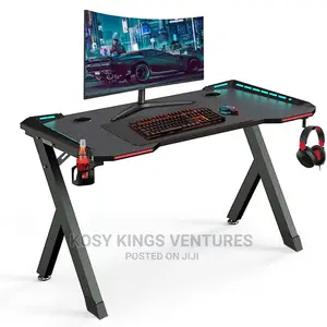Gaming/Office Desk With LED Lights 1.4meter