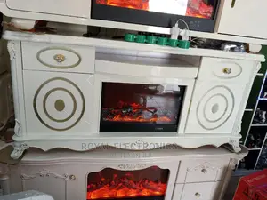 Classic Royal Fireworks TV Stand With Drawers