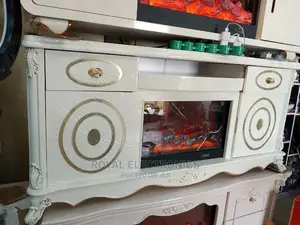 Classic Royal Fireworks TV Stand With Drawers