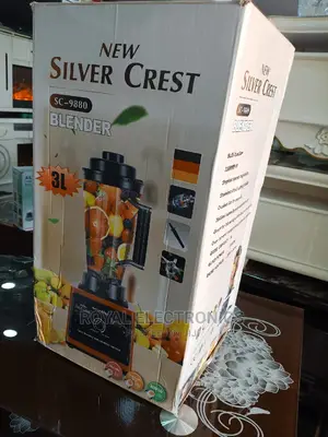 Newly Released Silver Crest (Sc-9880) Multifunction Blender