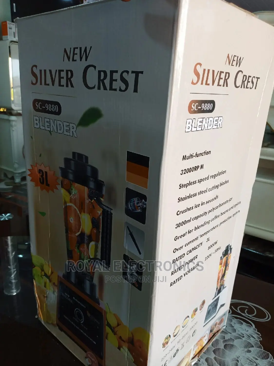 Newly Released Silver Crest (Sc-9880) Multifunction Blender