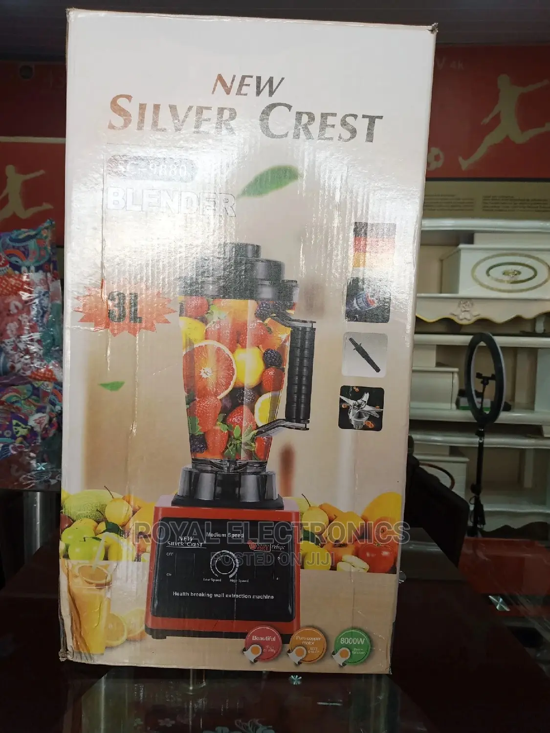 Standard Silver Crest (Sc-9880) Multifunction Blender