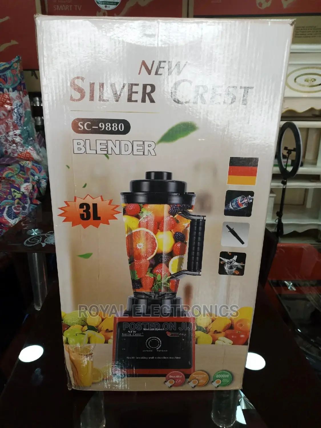 Original Silver Crest (Sc-9880) Multifunction Blender