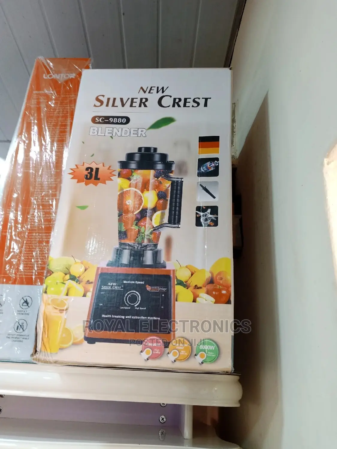 Authentic Silver Crest (Sc-9880) Multifunction Blender