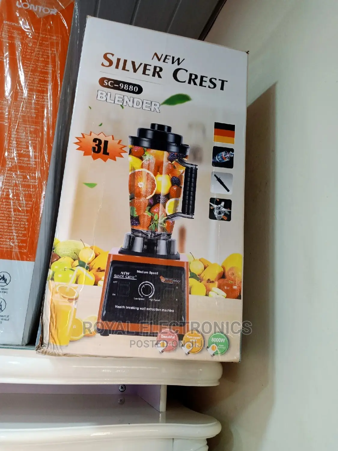 Authentic Silver Crest (Sc-9880) Multifunction Blender